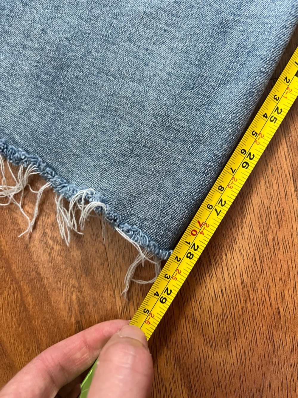 Like new Light Wash Straight-Leg Oat Jeans - Picture 11 of 16